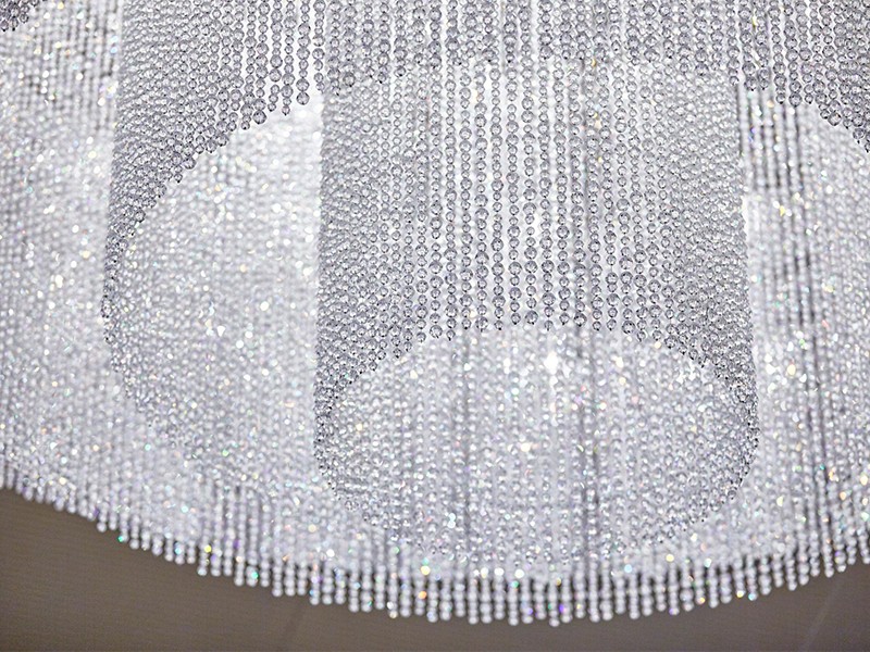 Anti Glare Hotel Led Crystal Chandelier